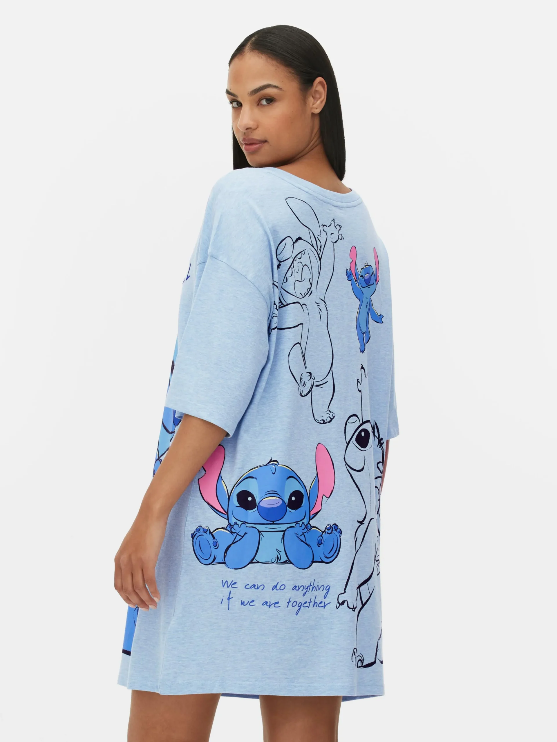 Camisón De Stitch Y Scrump De Disney