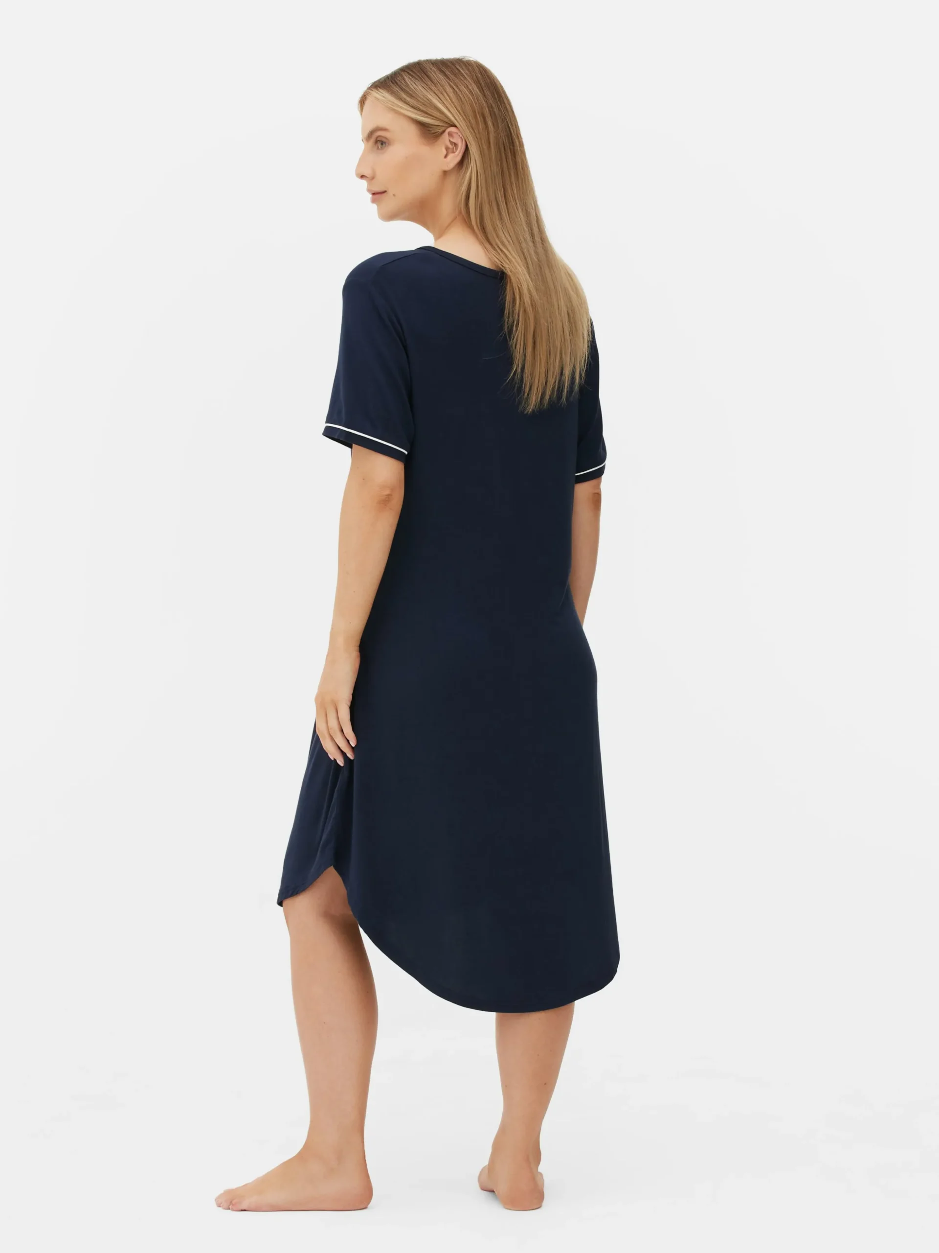 Camisón Premamá Con Botones