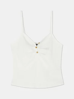 Camisola Con Cuello Henley