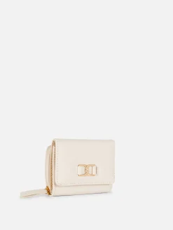 Cartera De Piel Sintética Con Adornos