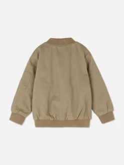 Cazadora Bómber De Estilo Militar