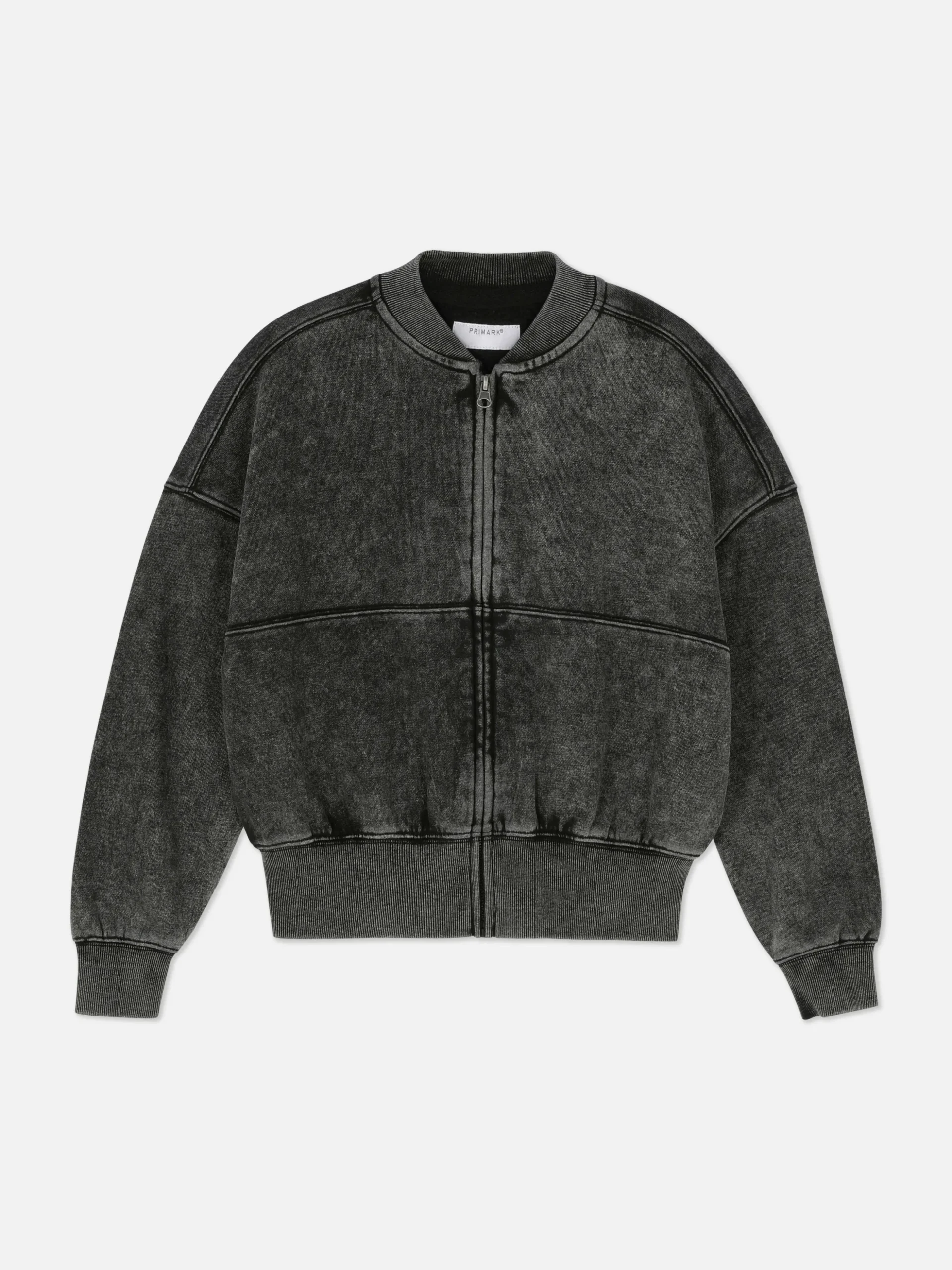 Cazadora Bómber De Lavado Al ácido Combinable