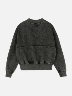 Cazadora Bómber De Lavado Al ácido Combinable