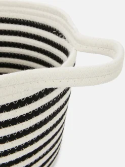 Cesta Colgante A Rayas