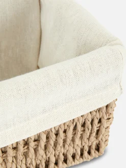 Cesta Rectangular De Cuerda De Papel