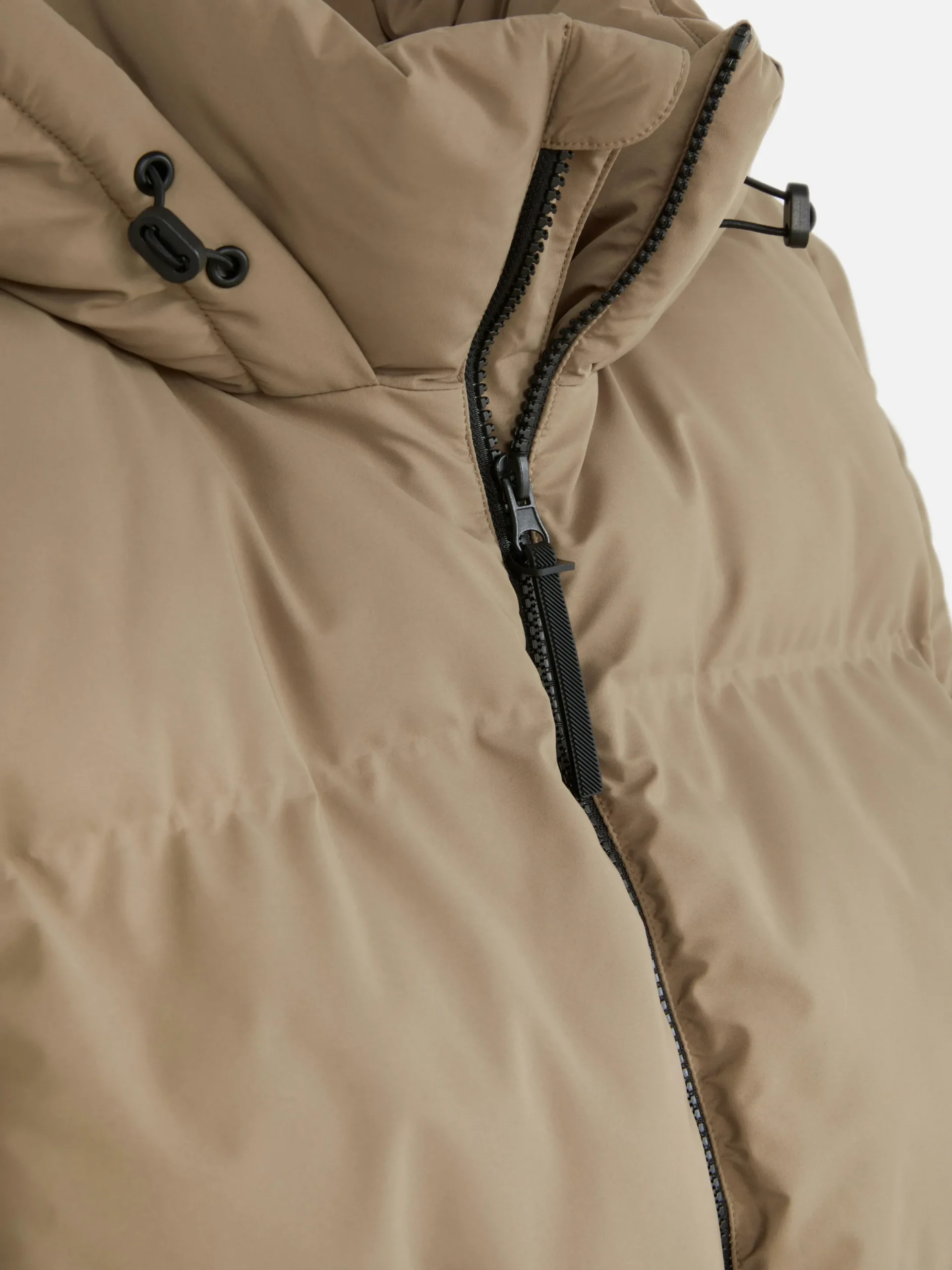 Chaleco Acolchado Con Capucha