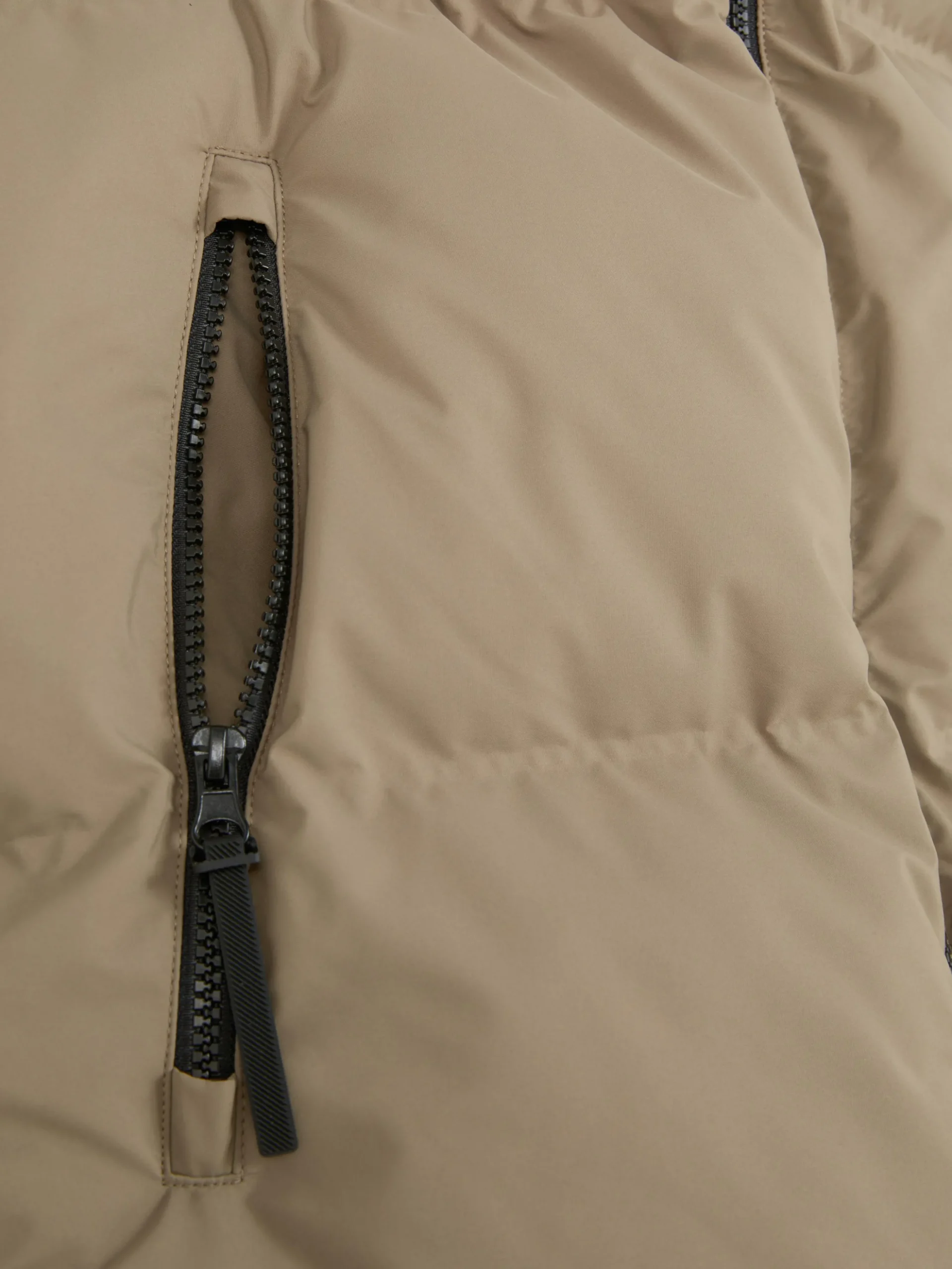 Chaleco Acolchado Con Capucha