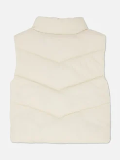 Chaleco Acolchado Con Cremallera