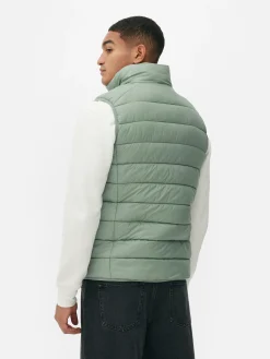 Chaleco Acolchado Con Cremallera Integral