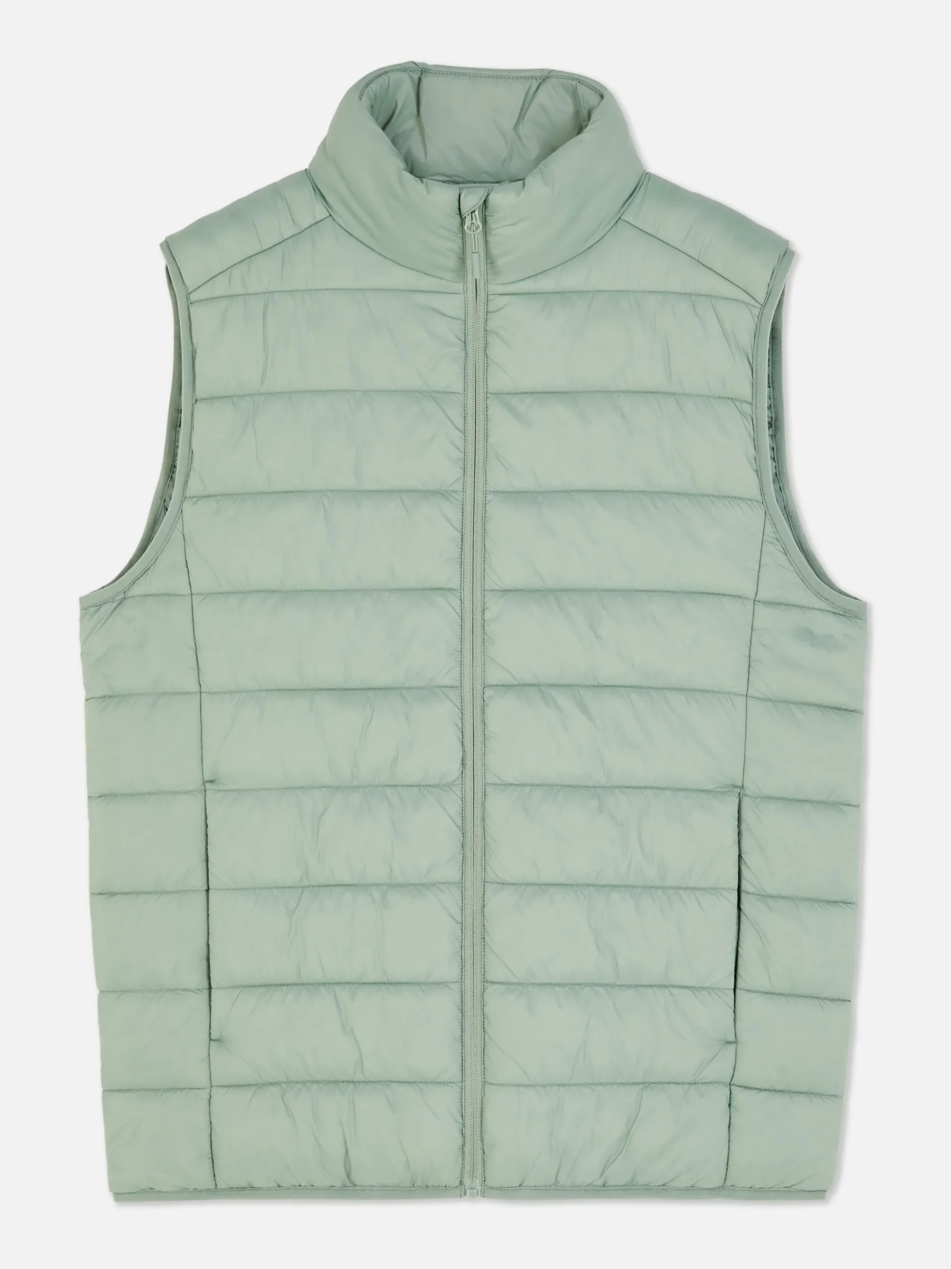 Chaleco Acolchado Con Cremallera Integral