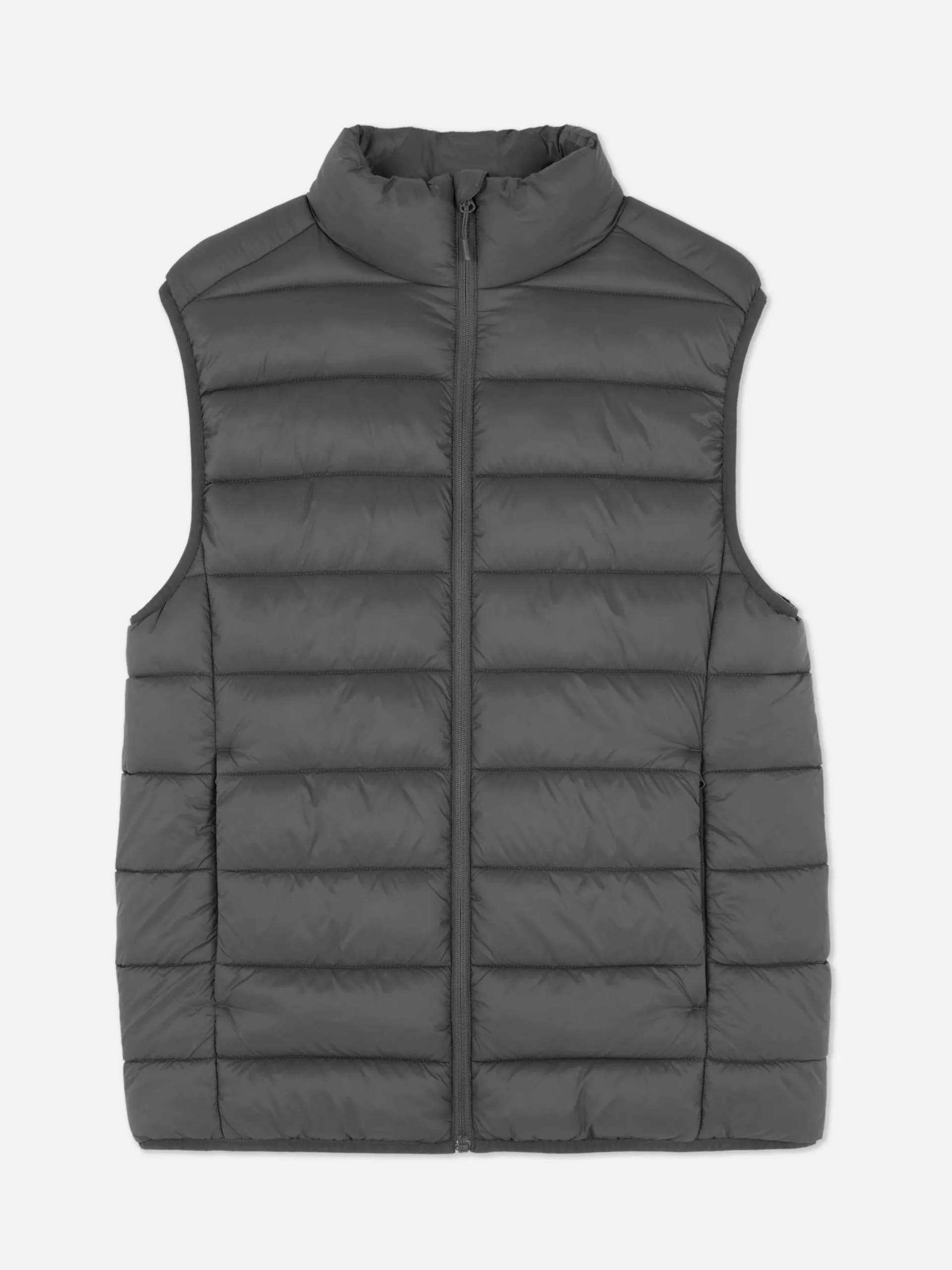 Chaleco Acolchado Con Cremallera Integral