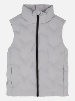 Chaleco Acolchado Con Cremallera