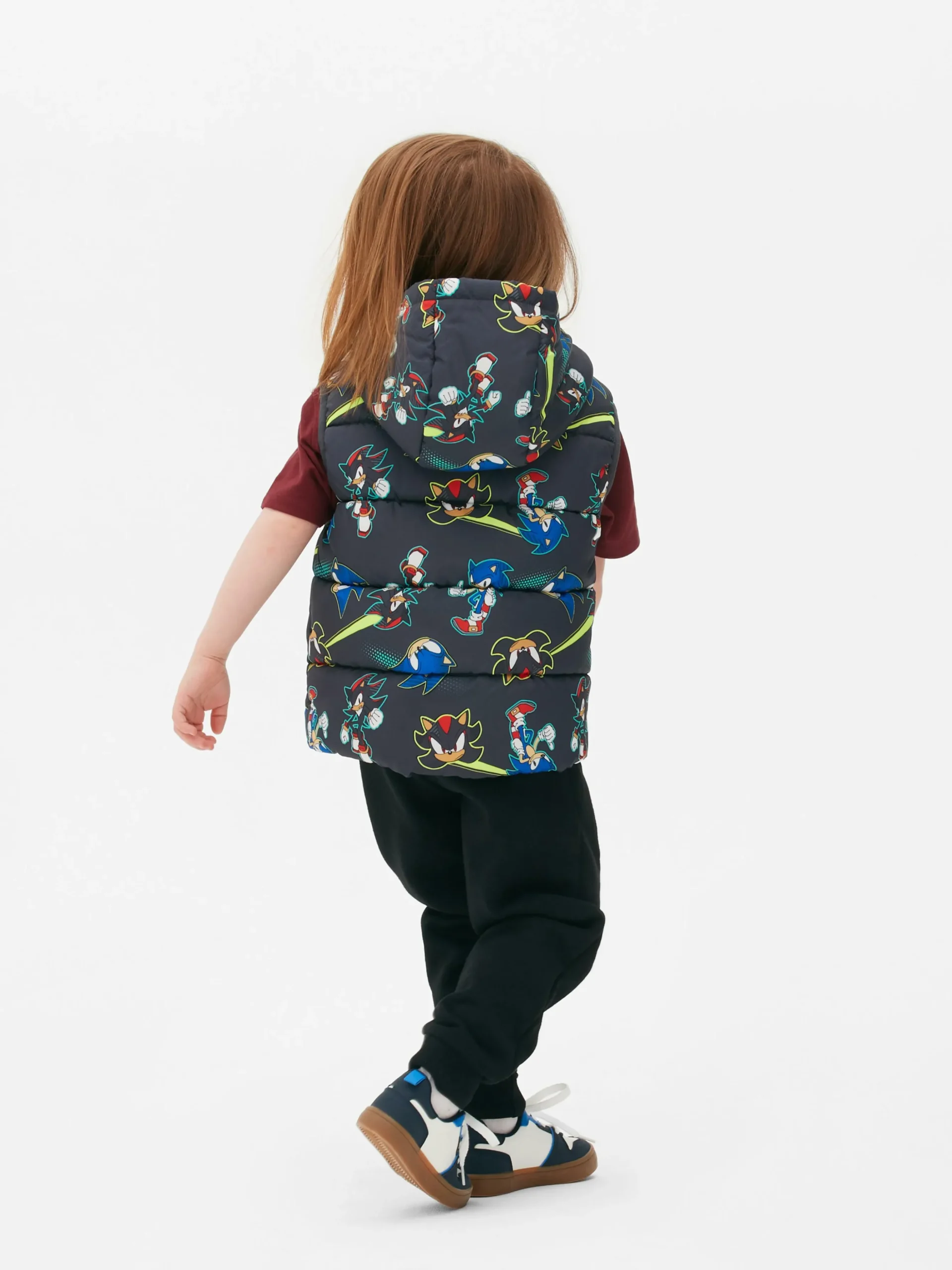 Chaleco Acolchado De Sonic, El Erizo Y Shadow