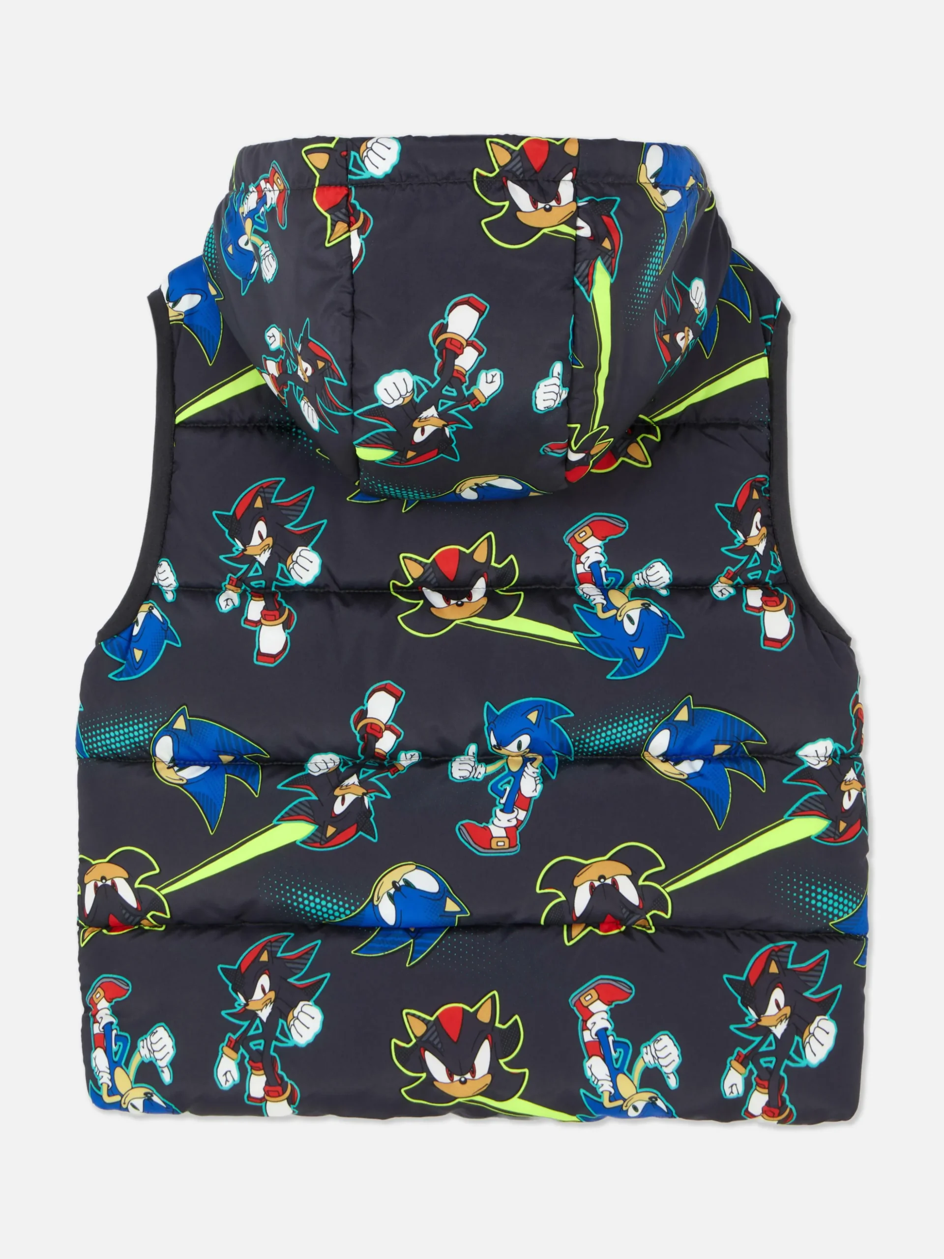 Chaleco Acolchado De Sonic, El Erizo Y Shadow