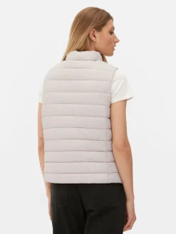 Chaleco Con Cuello Chimenea