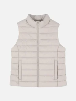 Chaleco Con Cuello Chimenea