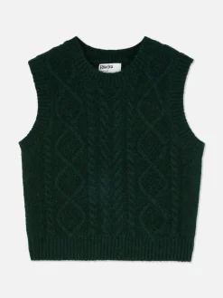 Chaleco De Punto De Ochos De Rita Ora