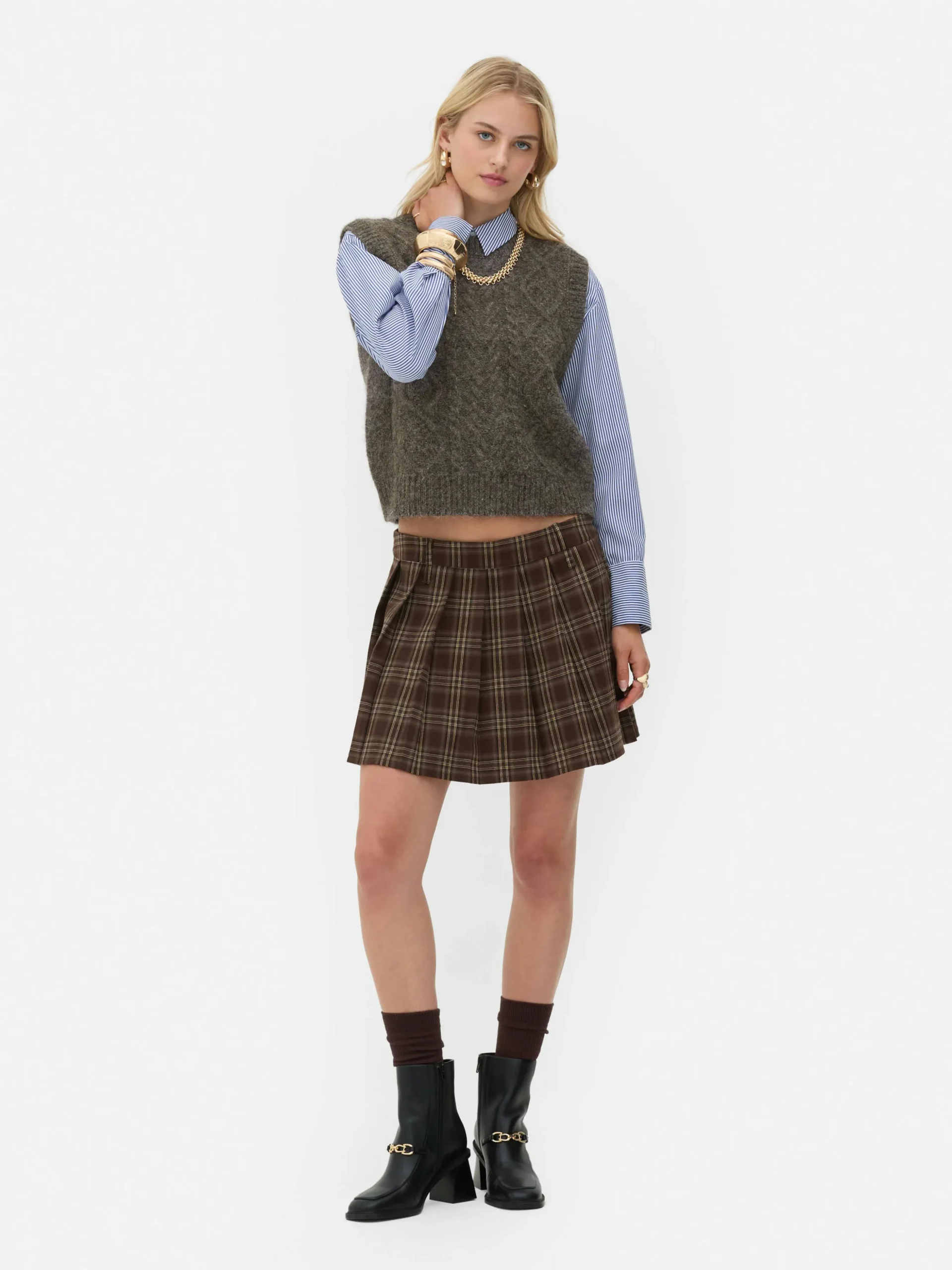 Chaleco De Punto De Ochos De Rita Ora