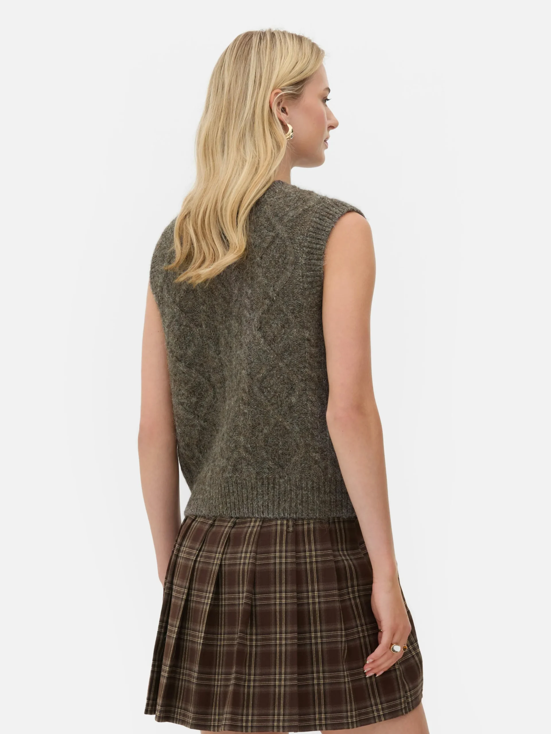 Chaleco De Punto De Ochos De Rita Ora