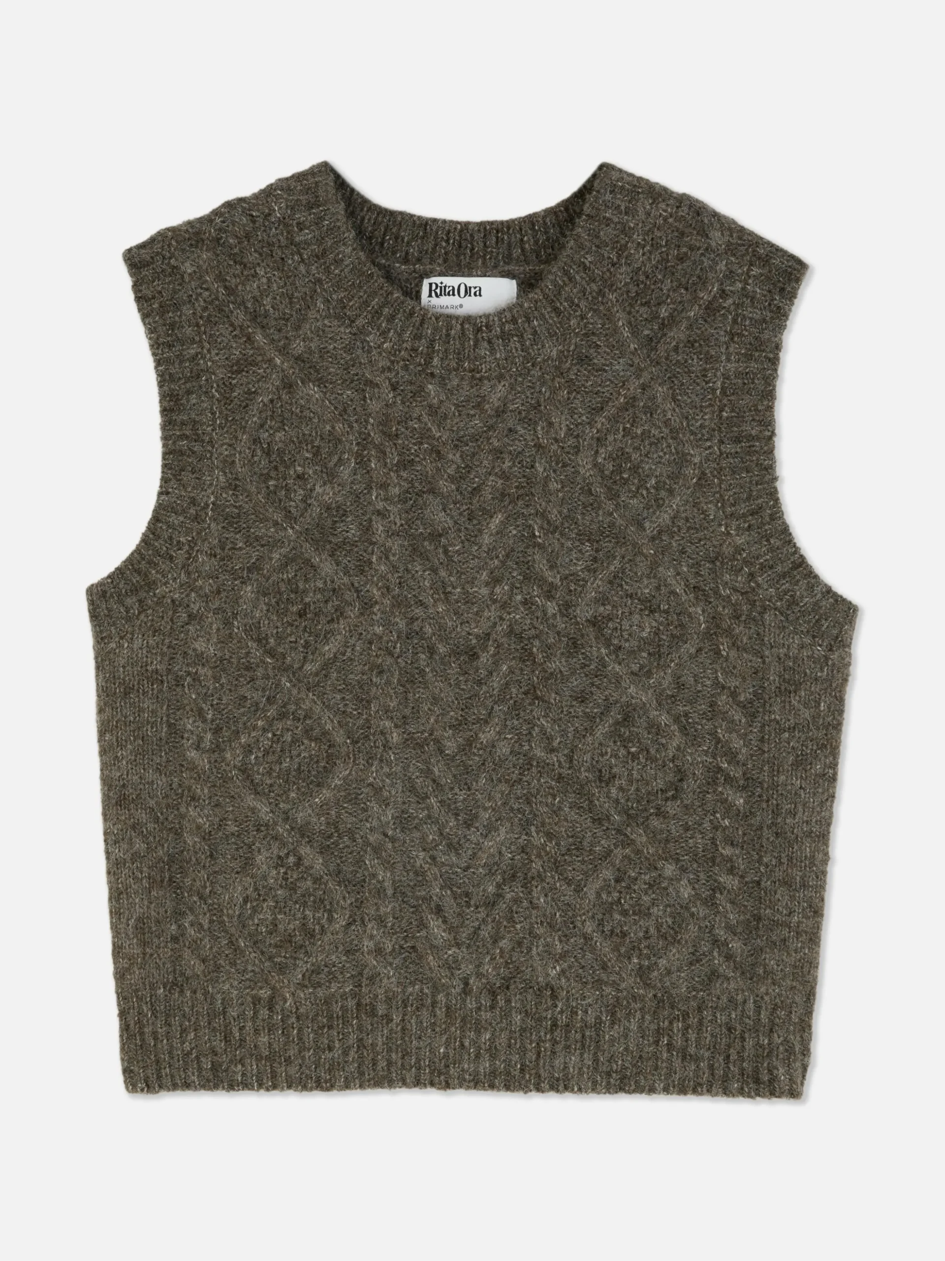 Chaleco De Punto De Ochos De Rita Ora