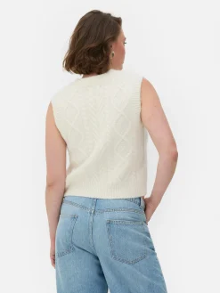 Chaleco De Punto De Ochos De Rita Ora