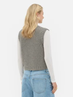 Chaleco De Punto De Rita Ora