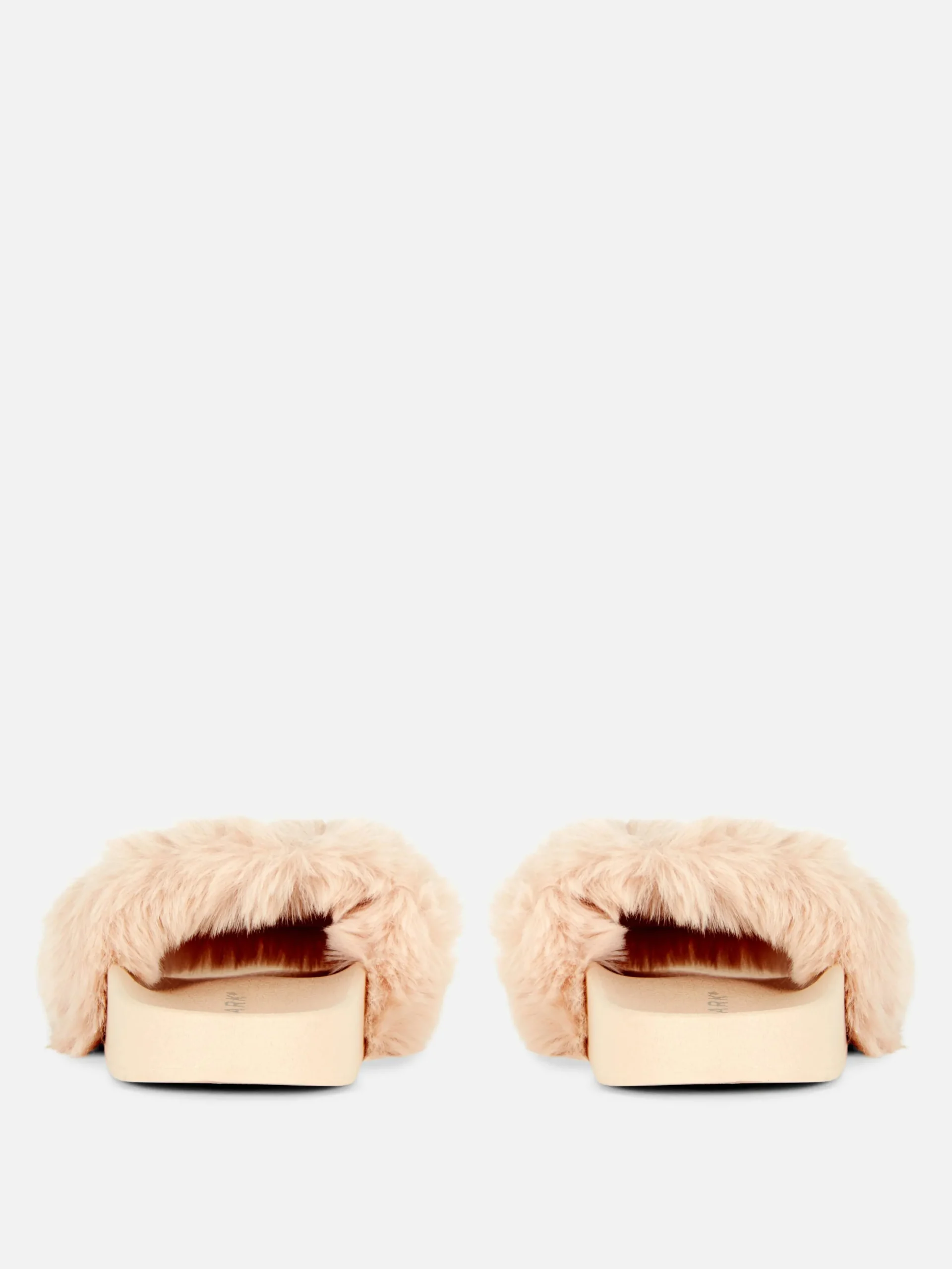 Chanclas De Pelo Sintético