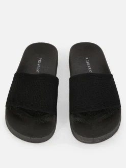 Chanclas De Piscina Con Tira De Ganchillo