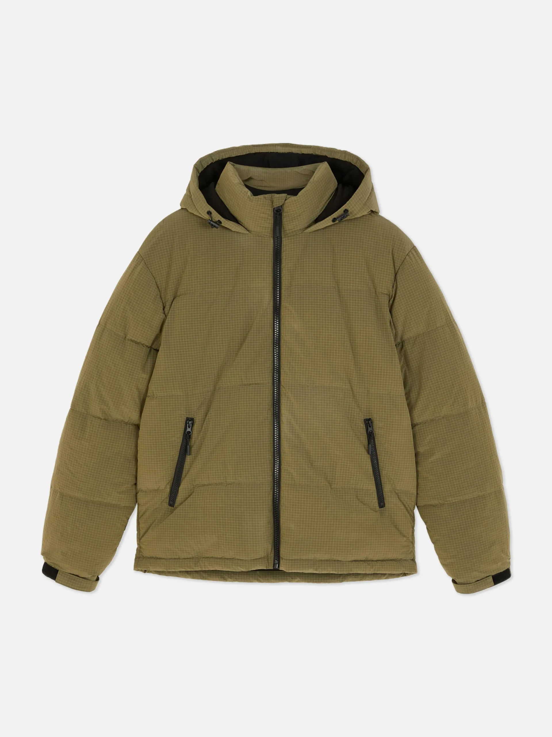 Chaqueta Acolchada A Cuadros