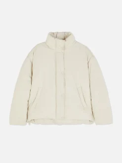 Chaqueta Acolchada De Cuello Alto