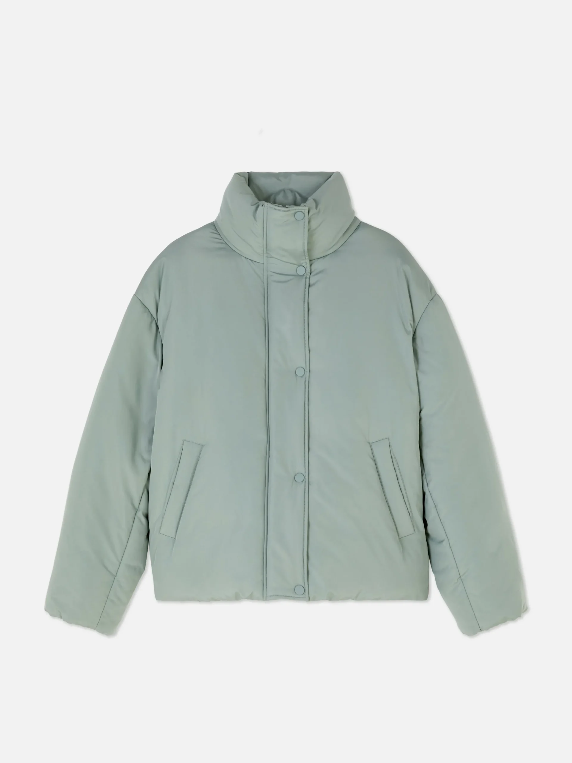 Chaqueta Acolchada De Cuello Alto