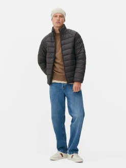 Chaqueta Acolchada De Cuello Alto