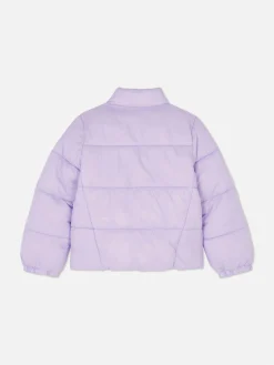 Chaqueta Acolchada De Cuello Alto