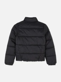 Chaqueta Acolchada De Cuello Alto