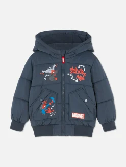Chaqueta Acolchada De Spider-Man De Marvel