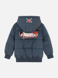 Chaqueta Acolchada De Spider-Man De Marvel