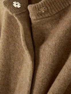 Chaqueta Bómber De Punto Extragrande