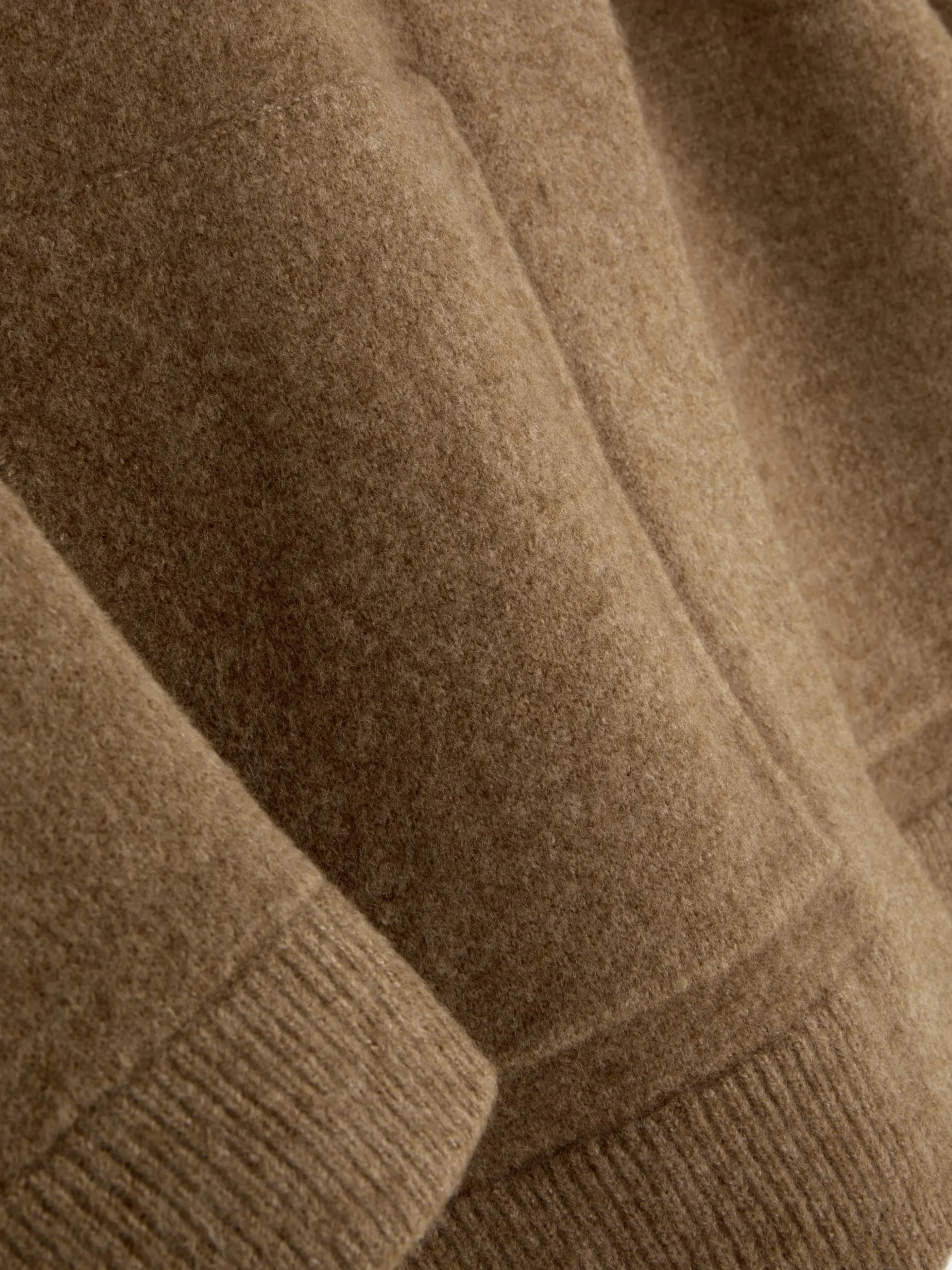 Chaqueta Bómber De Punto Extragrande