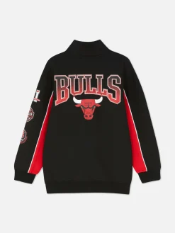 Chaqueta De Cuello Chimenea De Los Chicago Bulls