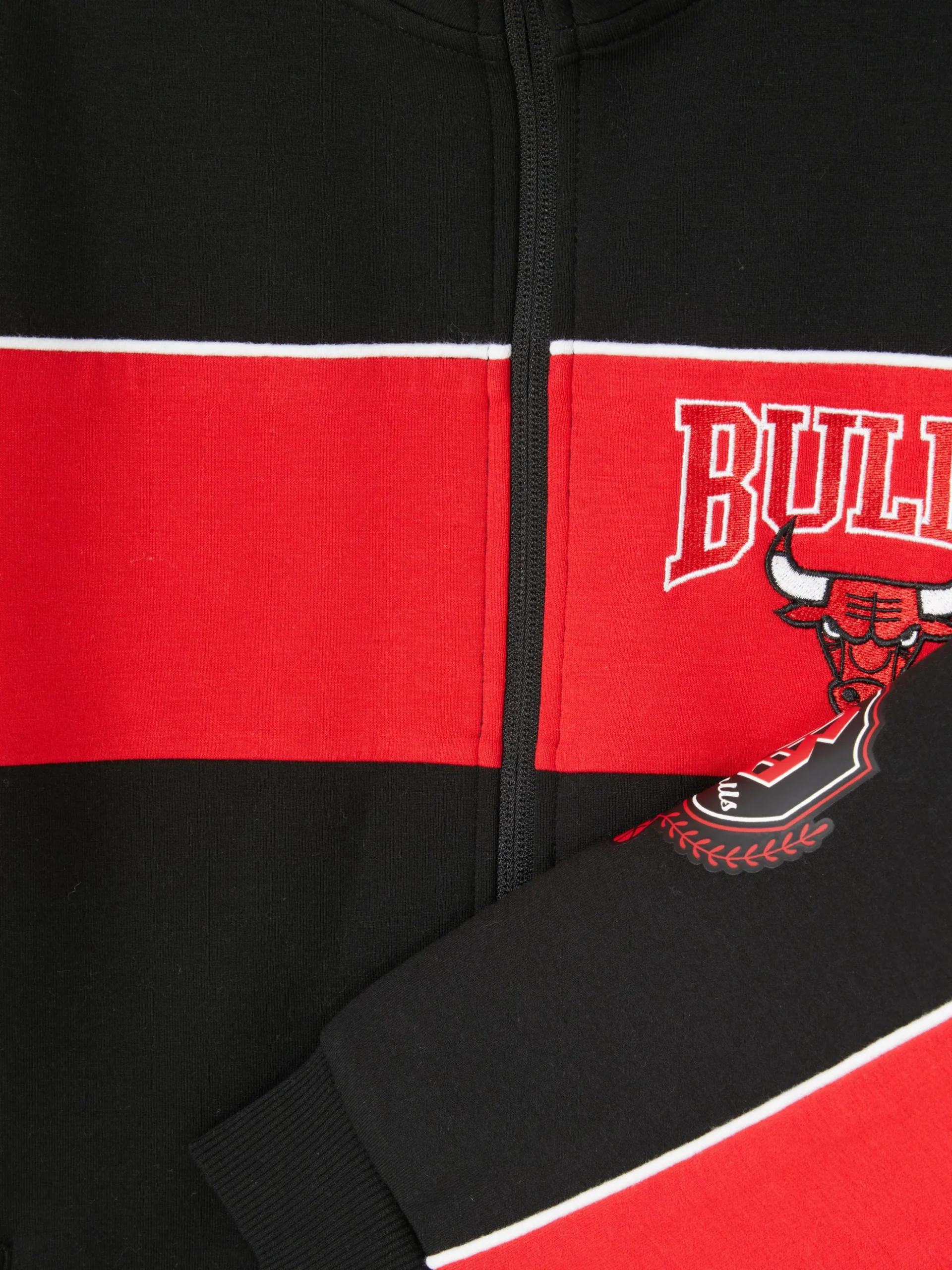 Chaqueta De Cuello Chimenea De Los Chicago Bulls