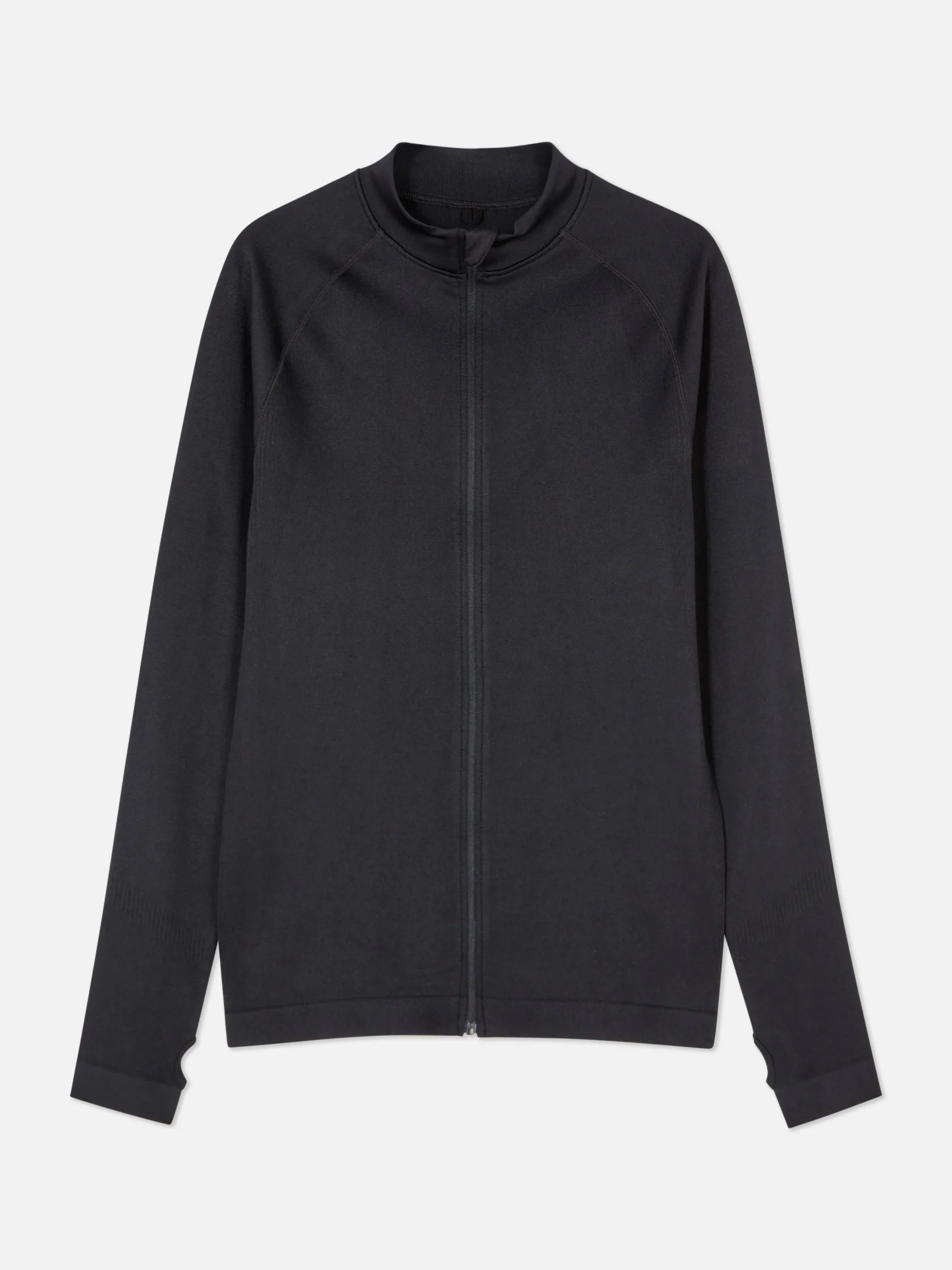 Chaqueta Deportiva Con Cremallera Sin Costuras