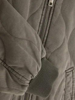 Chaqueta Tipo Bómber Acolchada