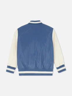 Chaqueta Universitaria Con Dinosaurio