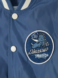 Chaqueta Universitaria Con Dinosaurio