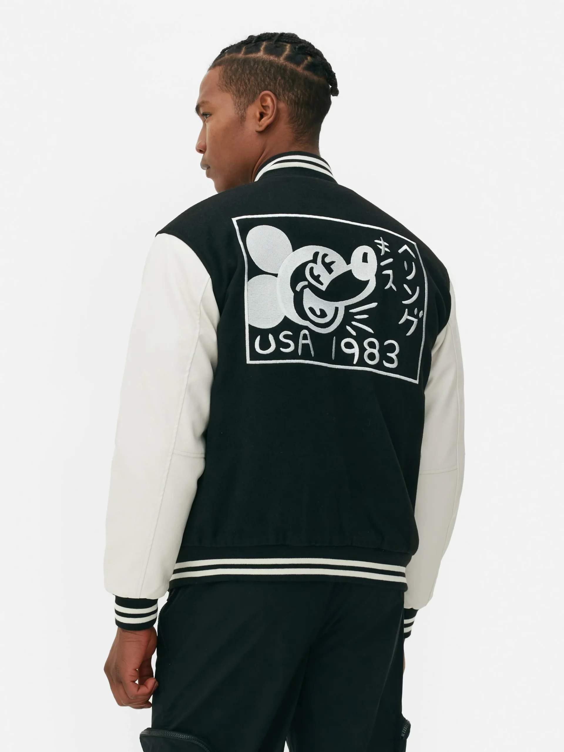 Chaqueta Universitaria De Keith Haring Para Disney