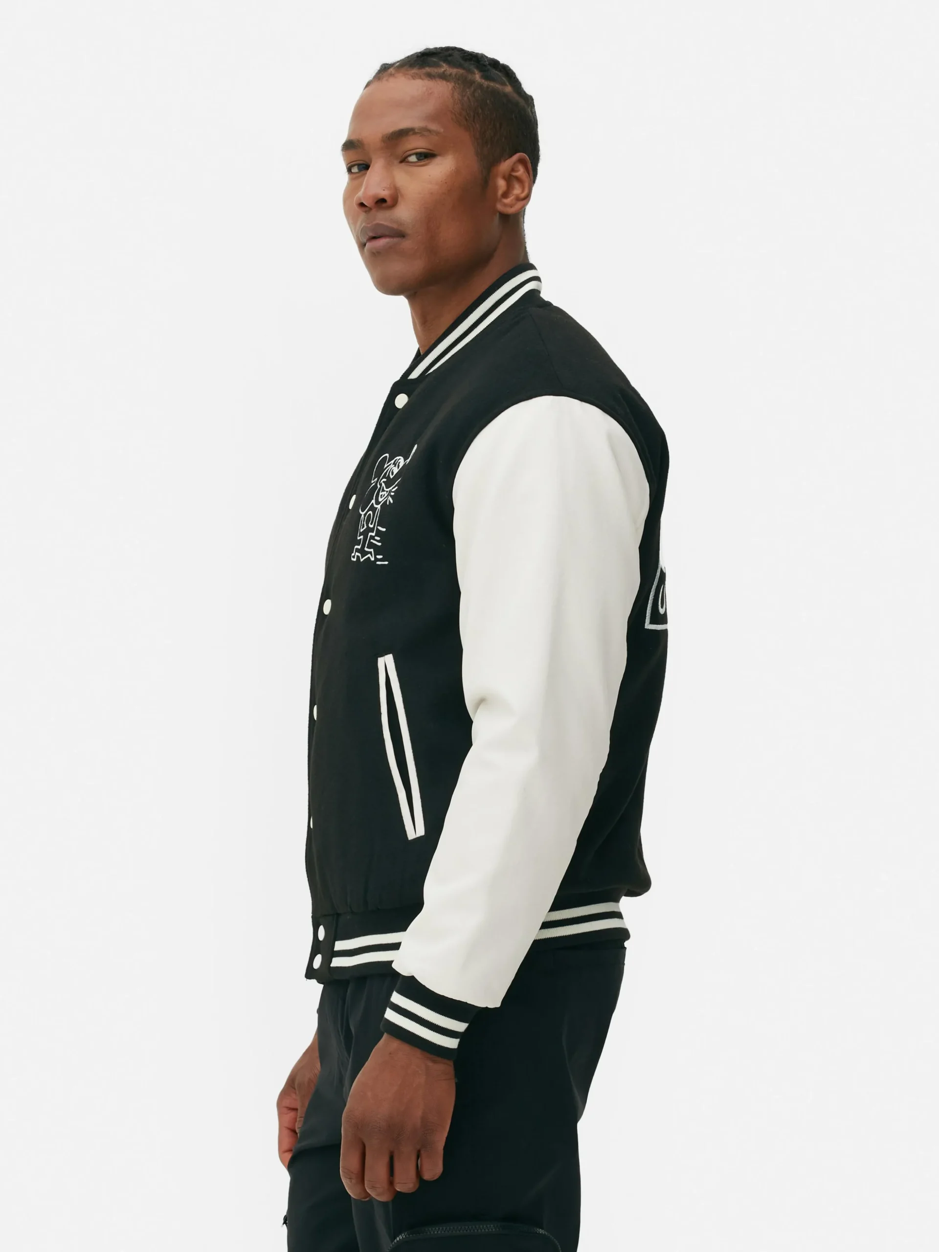 Chaqueta Universitaria De Keith Haring Para Disney