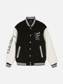 Chaqueta Universitaria De Keith Haring Para Disney