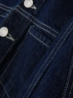 Chaqueta Vaquera Con Paneles Y Puños Vueltos