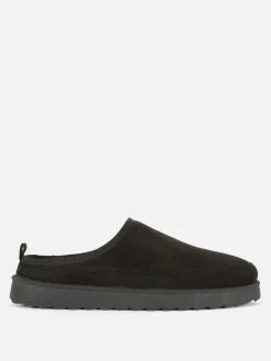 Chinelas Forradas De Pelo Sintético