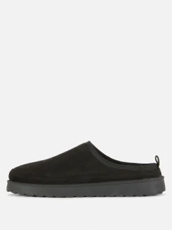 Chinelas Forradas De Pelo Sintético